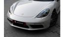 Porsche 718 Cayman 718 | 6,462 P.M  | 0% Downpayment | Brand New!