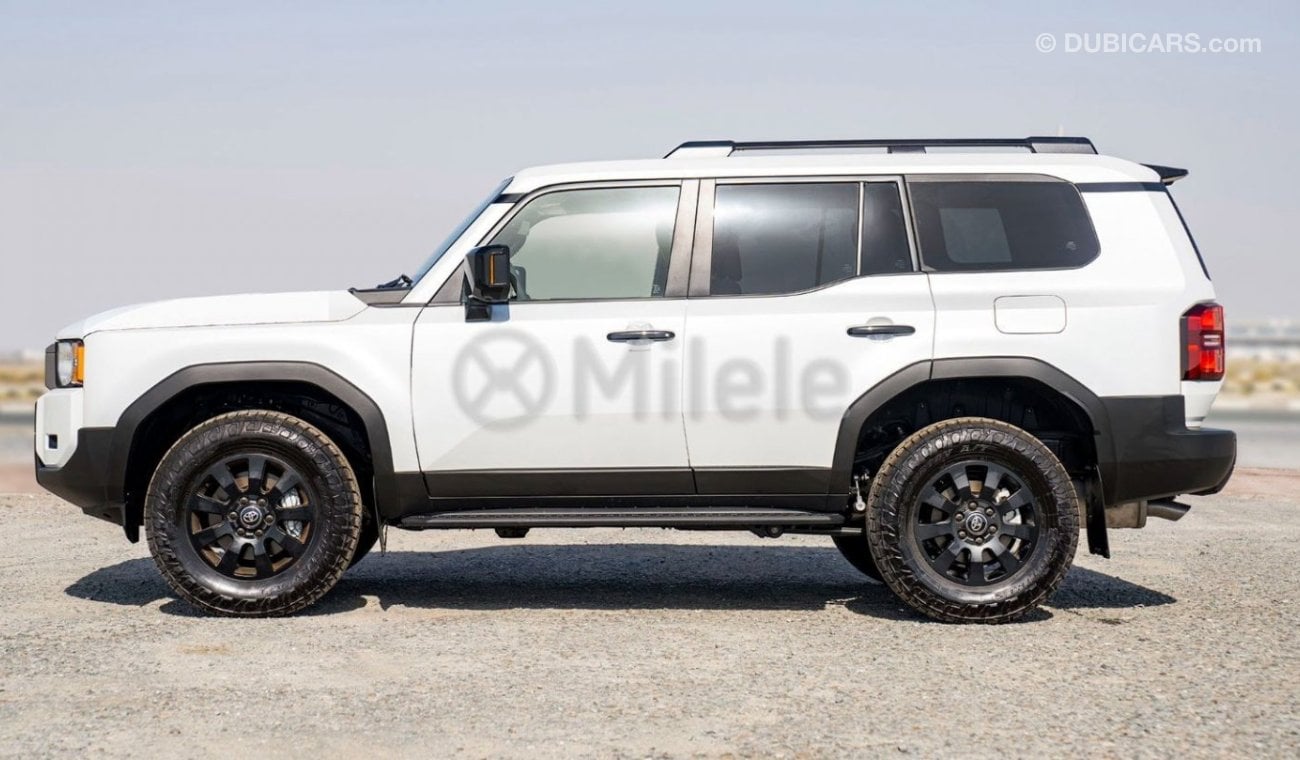 Toyota Prado 250 2.8D AT FIRST EDITION - WHITE: NEW SHAPE (EXPORT ONLY)