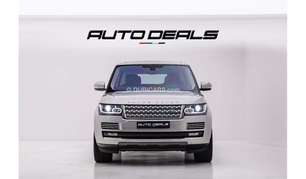 Land Rover Range Rover Autobiography 5.0L (510 HP) Vogue Autobiography Supercharged | GCC | Perfect Condition | 5.0L V8