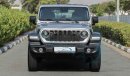 Jeep Wrangler (ТОЛЬКО НА ЭКСПОРТ , For Export) Sport S I4 2.0L Turbo , 2024 GCC , 0Km