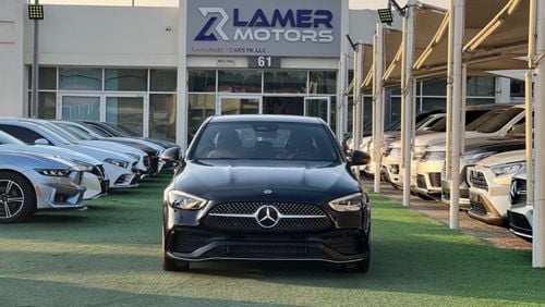 مرسيدس بنز C 300 2600 Monthly payments/ Mercedes C300 2023 / Low mileage / Full option / USA / 2 Years warranty