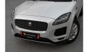 جاكوار E Pace | 1,665 P.M  | 0% Downpayment | Pristine Condition!