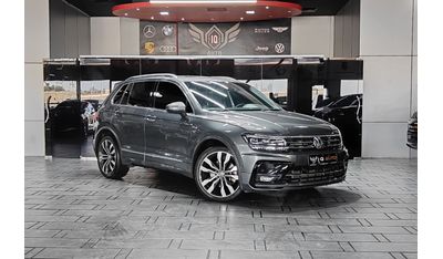 Volkswagen Tiguan R-Line 2.0L AED 1,400 P.M | 2019 VOLKSWAGEN TIGUAN R-LINE SPORT | UNDER WARRANTY | GCC | PANORAMIC V