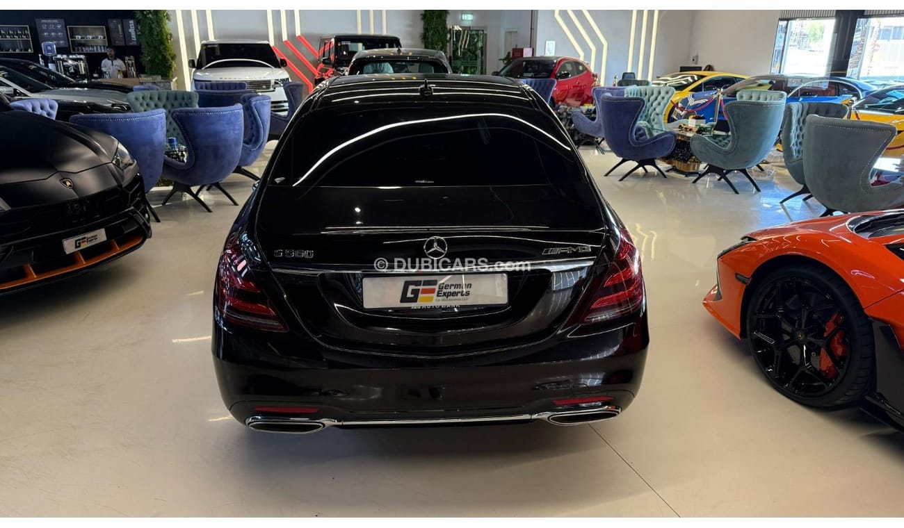 مرسيدس بنز S 560 Std 4.0L (463 HP) Mercedes-Benz S-Class 2018 S 560 4MATIC / Good Condition