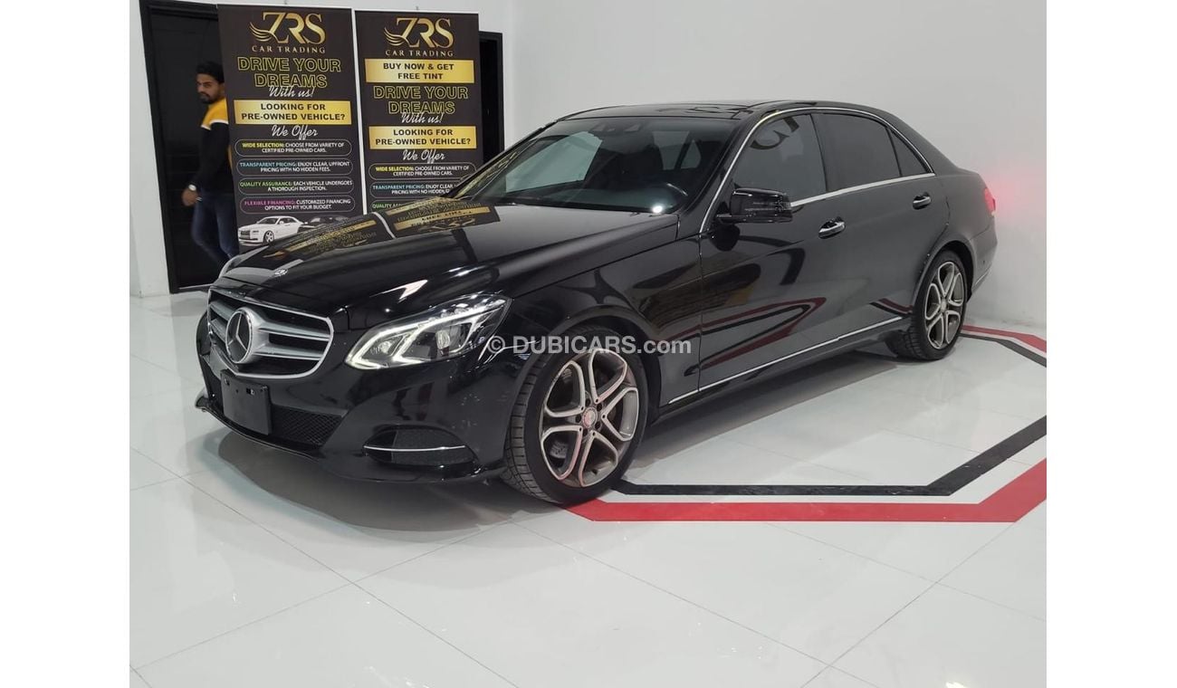 مرسيدس بنز E 400 AED 1,300 P.M | 2014 MERCEDES E400 | V6 3.5L | Japanese Specs