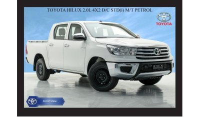 تويوتا هيلوكس TOYOTA HILUX 2.0L 4X2 D/C STD(i) M/T PTR 2024 Model Year Export Only