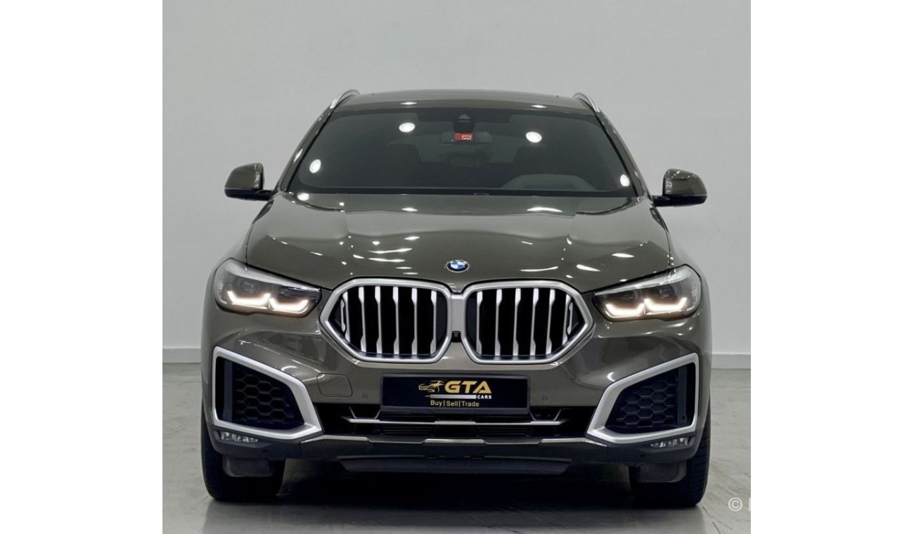 BMW X6 xDrive 40i 2021 BMW X6 XDrive40i, Agency Warranty + Service Contract, GCC