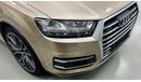 Audi Q7 45 TFSI quattro Luxury Plus GCC .. FSH .. Original Paint .. Perfect Condition .. Top Range .. Warran