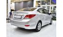 Hyundai Accent EXCELLENT DEAL for our Hyundai Accent 1.6L ( 2018 Model ) in Silver Color GCC Specs