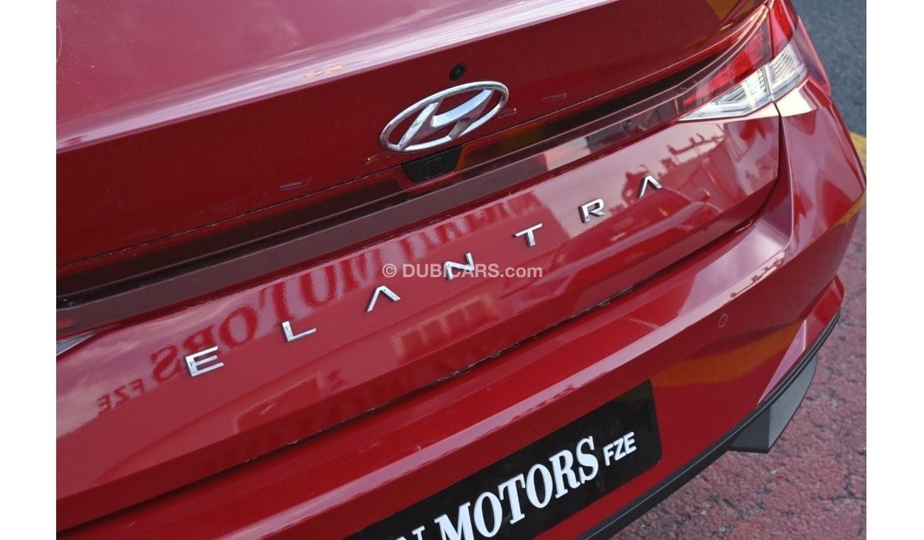 هيونداي إلانترا Hyundai Elantra 1.6L Petrol, Model 2023, Color Red