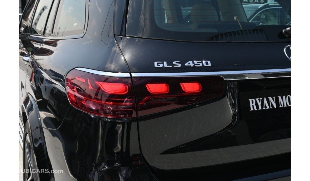 مرسيدس بنز GLS 450 Mercedes GLS 450 3.0L Inline-6 Turbo with Mild Hybrid, SUV, 7 Seats, Color Black, Model 2024