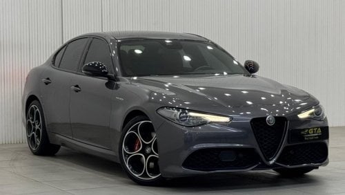 ألفا روميو جوليا 2023 Alfa Romeo Giulia Veloce, 2027 Agency Warranty + Service Package, Full Service History, GCC