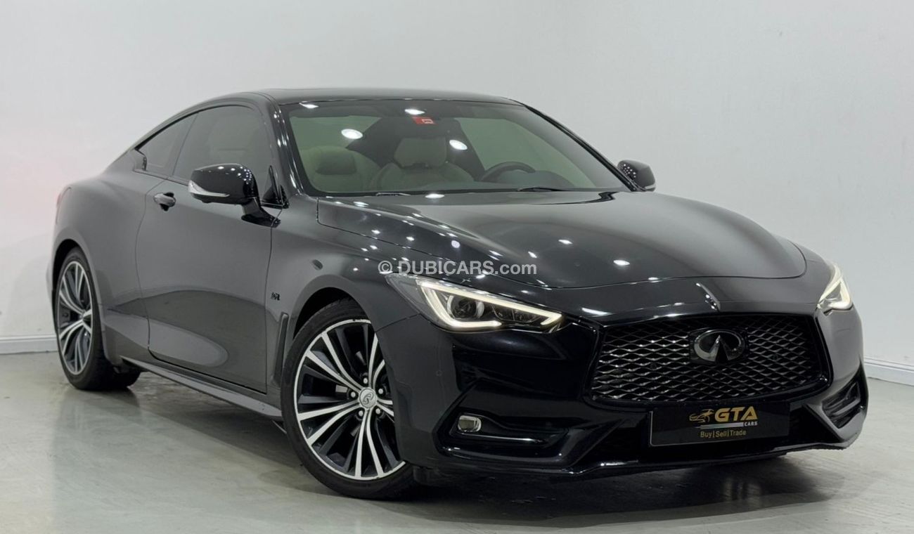 Infiniti Q60 Premium Luxury 3.0L 2017 Infiniti Q60 Premium 3.0t, Warranty, Full Infiniti Service History, Low Kms