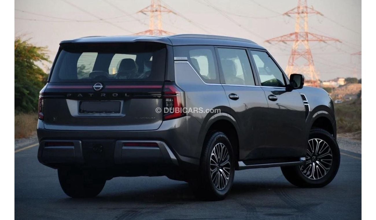 نيسان باترول 2025 NISSAN PATROL 3.5L V6 PLATINUM TWIN TURBO FULL OPTION A/T