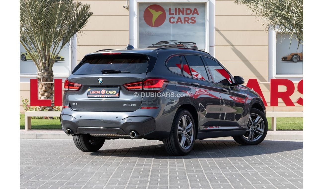 بي أم دبليو X1 BMW X1 sDrive20i M-Sport 2022 GCC under Agency Warranty and Service Contract with Flexible Down-Paym