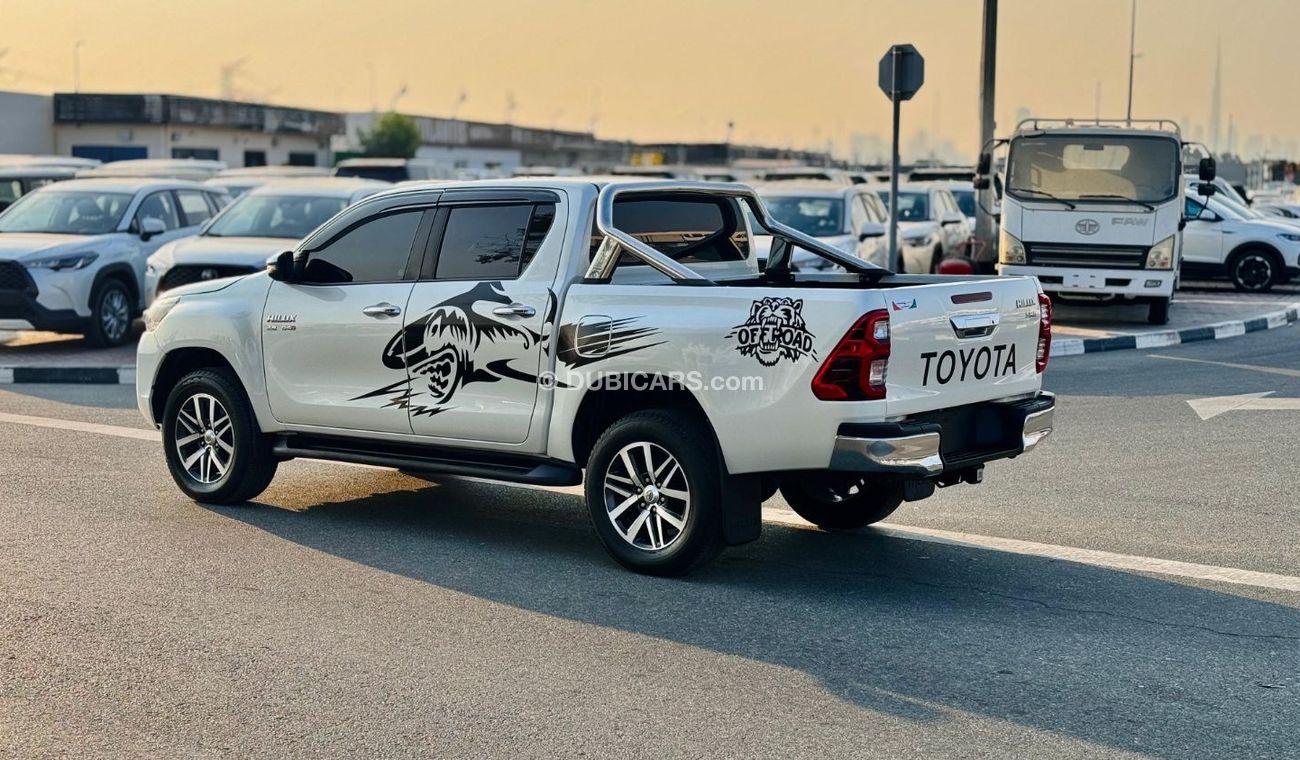 Toyota Hilux PREMIUM CONDITION | RHD | 2018 | 2.8L DIESEL ENGINE | (AT) | REAR VIEW CAMERA | SIDE BODY STICKER