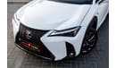 لكزس UX 200 Lexus UX200 F-Sport Prestige 2023 GCC under Agency Warranty with Flexible Down-Payment.