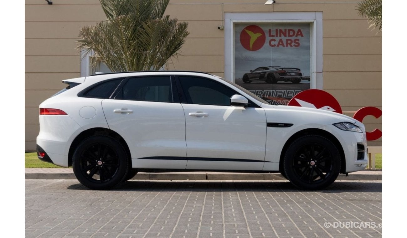 جاكوار F Pace Jaguar F-Pace R-Sport 2018 GCC under Warranty with Flexible Down-Payment.