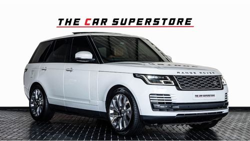 لاند روفر رينج روفر 2020 - RANGE ROVER VOGUE SE P525 - GCC - FULL AGENCY HISTORY - WARRANTY TILL NOV 2024 WITH AL TAYER