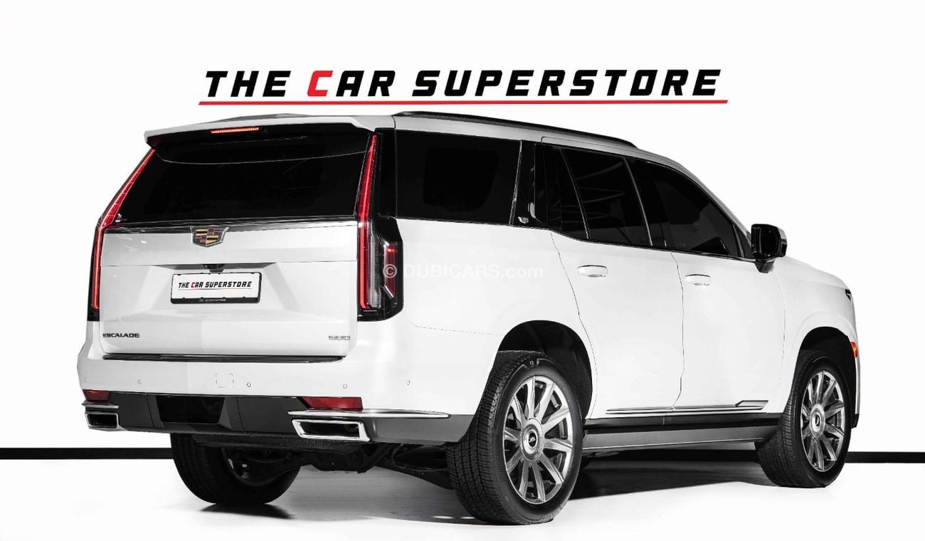 كاديلاك إسكالاد Sport Platinum 6.2L 4WD 2022-CADILLAC ESCALADE 600 SPORTS PLATINUM V8-GCC-SERVICE HISTORY-SERVICE AN