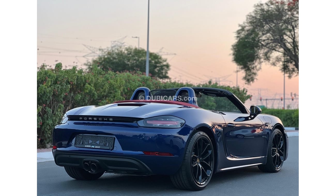 بورش بوكستر 718 Porsche Boxster Gulf, 0 km agency, under agent warranty (Al Naboudha Motors)