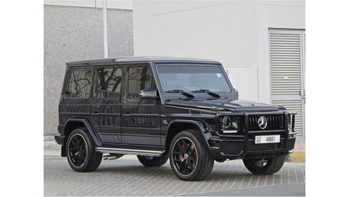 مرسيدس بنز G 63 AMG G-63 AMG 2017 GCC ORGINAL PAINT // ACCIDENT FREE // FSH // PERFECT CONDITION