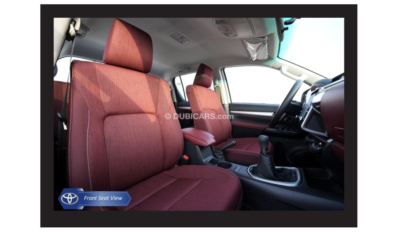 تويوتا هيلوكس TOYOTA HILUX 2.4L 4X4 D/C HI(i) M/T DSL 2024 Model Year Export Only