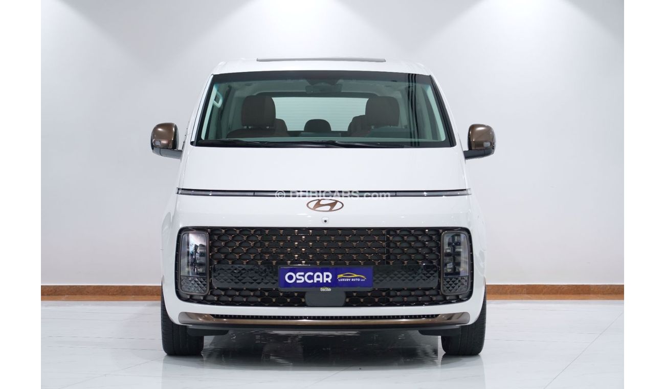 هيونداي ستاريا 2025 HYUNDAI STARIA 3.5L 7S LUXURY 5Y DEALER WARRANTY OR 150KM