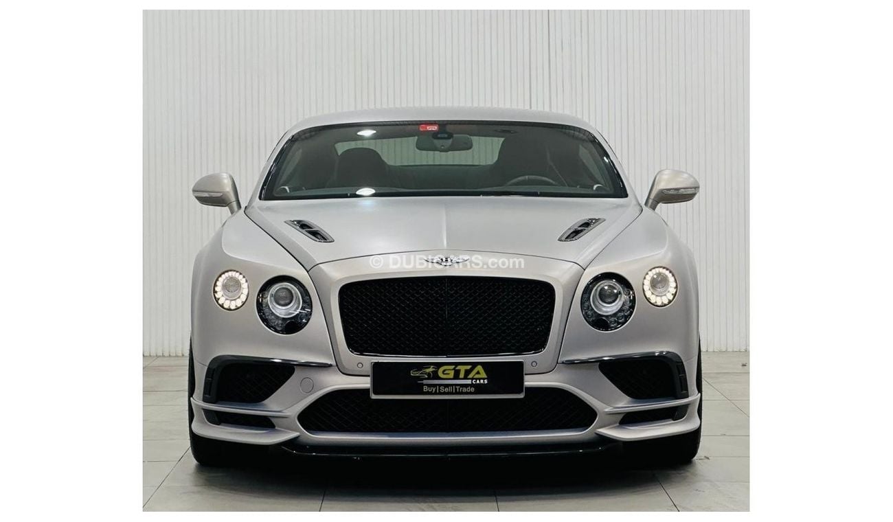 Bentley Continental Supersports 1/710 2017 Bentley Continental GT SuperSport, 2024 Agency Warranty + One Service Remaining, GCC