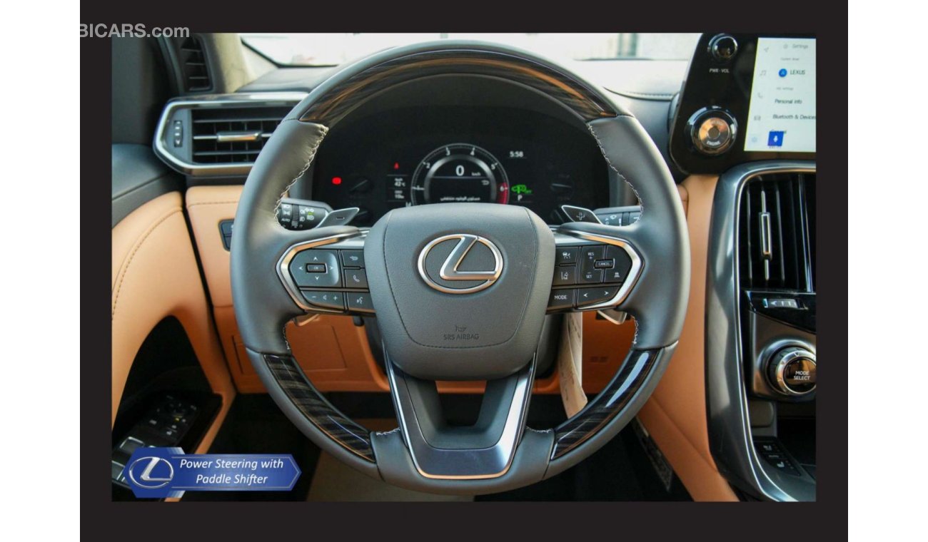 لكزس LX 600 LEXUS LX600 3.5L TWIN TURBO ELITE 7-STR A/T PTR 2024 Model Year Export Price