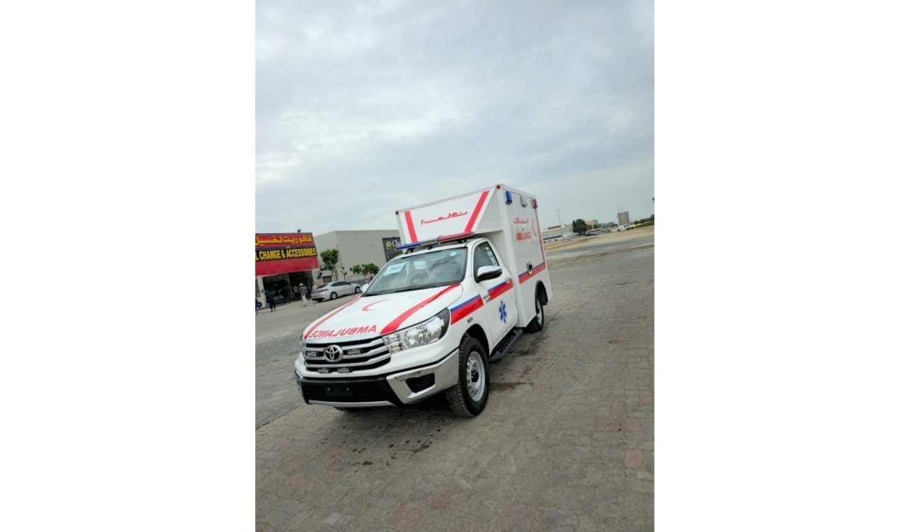 تويوتا هيلوكس Toyota II Hilux Box Type II Ambulance II 2.4L DIESEL II 4X4 II 2024