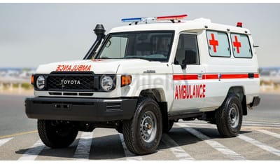 Toyota Land Cruiser Hard Top LC78 AMBULANCE 4.2L DIESEL: MEDICAL FITTINGS, PARTITIONED CABIN