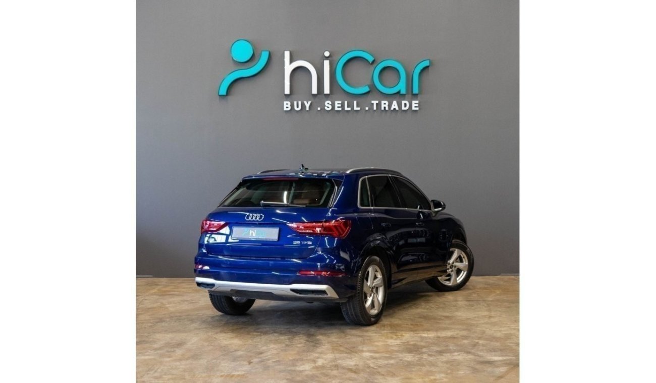 أودي Q3 AED 2,145pm • 0% Downpayment • 35 TFSI Advanced • Agency Warranty Until 2025