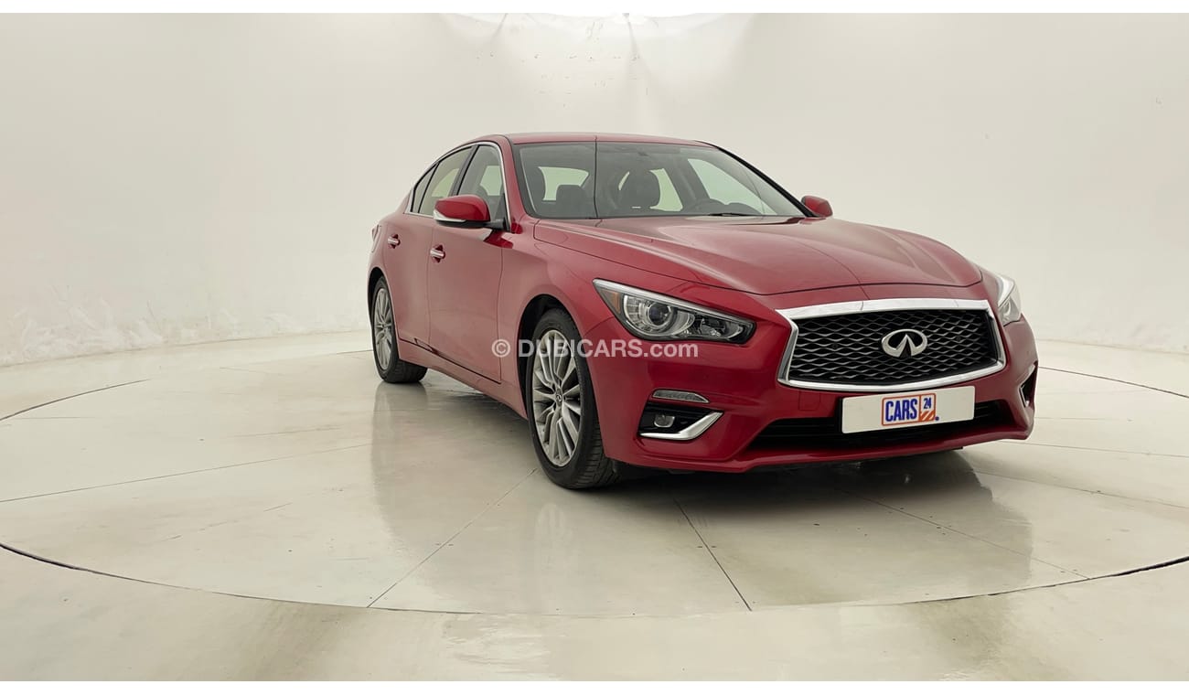 إنفينيتي Q50 LUXE 3 | بدون دفعة مقدمة | اختبار قيادة مجاني للمنزل