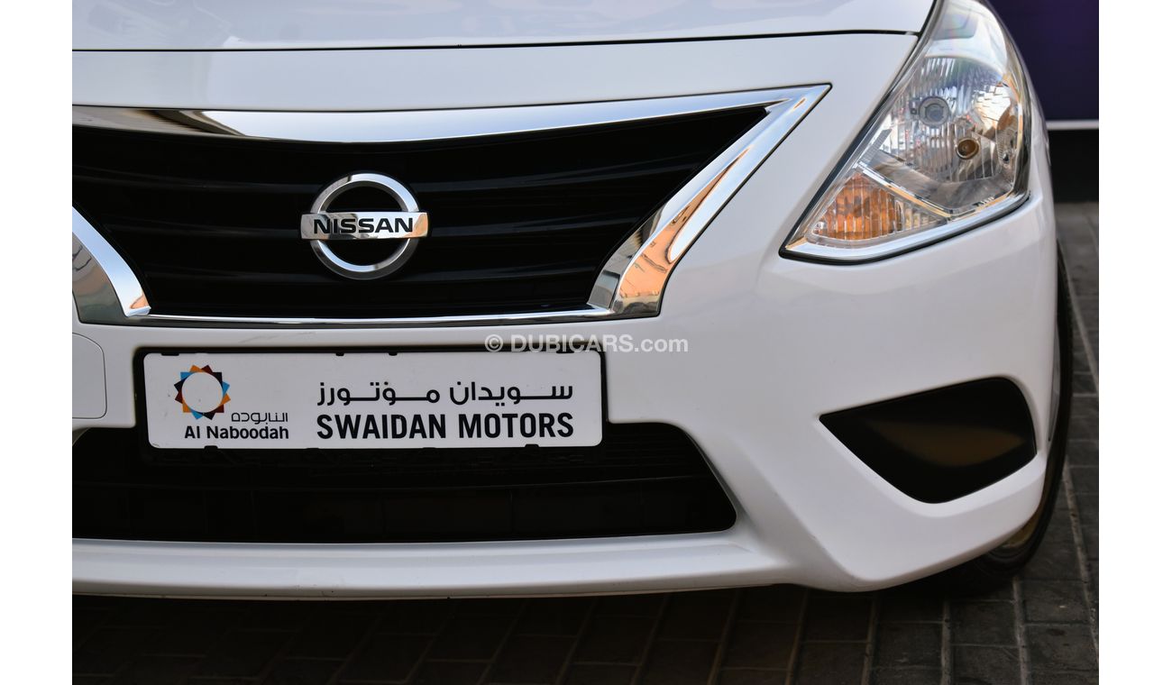 Nissan Sunny AED 619 PM | 1.5L SV GCC DEALER WARRANTY