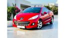 Peugeot 207 AED 1,980 PM PEUGEOT 207 CC 1.6 | HARD TOP CONVERTIBLE | WELL MAINTAINED | GCC