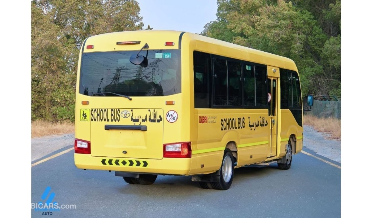 Toyota Coaster 2020 School Bus - 23 Seater - DSL MT - Excellent Condition - Low Mileage - Book Now!