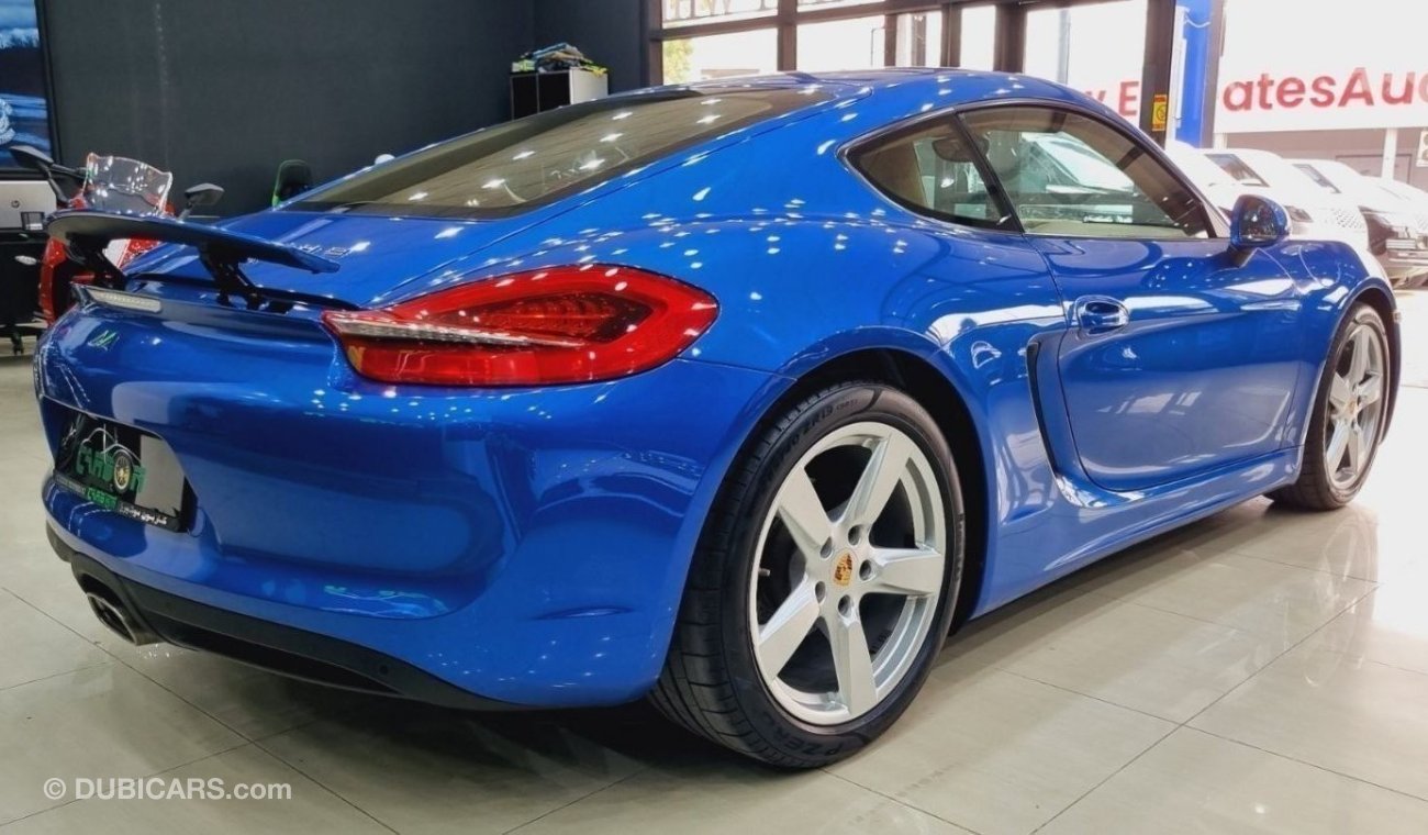 Porsche Cayman Std SUMMER PROMOTION PORSCHE CAYMAN 2016 GCC IN PERFECT CONDITION FULL PORSCHE SERVICE HISTORY FOR 1