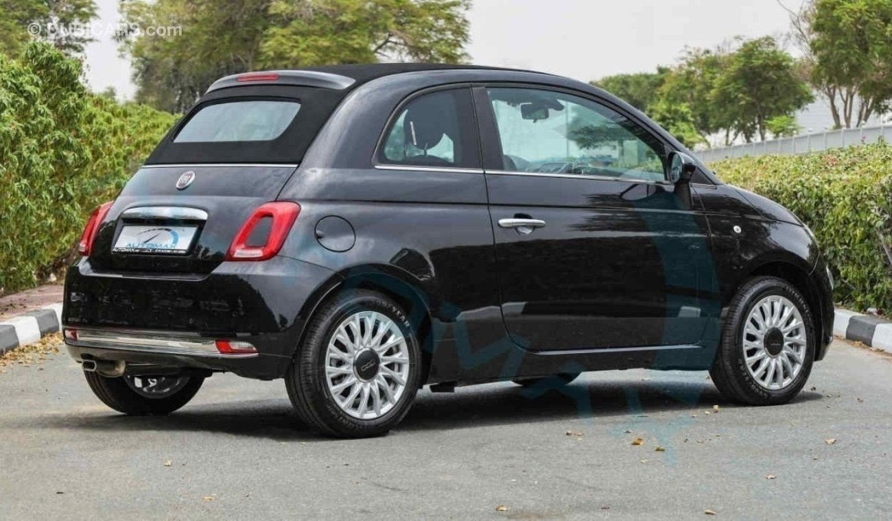 Fiat 500 (НА ЭКСПОРТ , For Export) Cabrio 1.4L FWD , 2024 GCC , 0Km , Без пробега