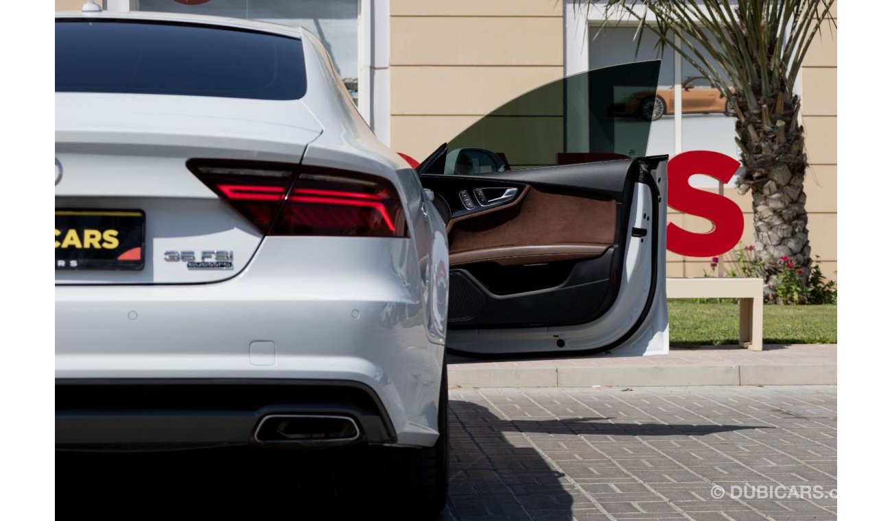 أودي A7 Audi A7 35FSI Quattro S-line 2018 GCC under Warranty with Flexible Down-Payment.