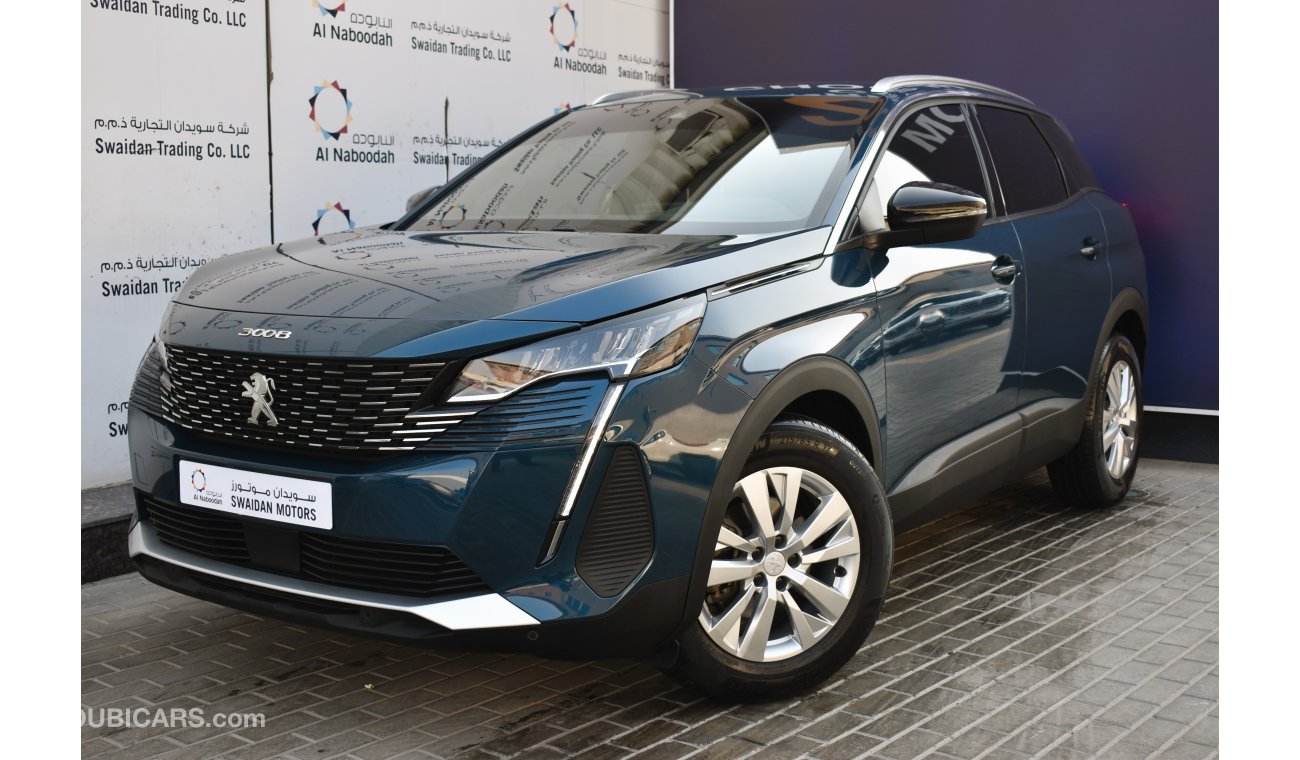 Peugeot 3008 AED 1439 PM ACTIVE 1.6L TC AT GCC FROM AN AUTHORIZED DEALER MANUFACTURER WARRANTY