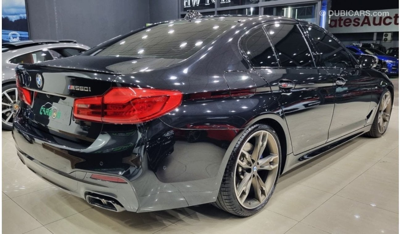 BMW M550i SUMMER PROMOTION BMW M550I 2018 GCC IN IMMACULATE CONDITION STILL UNDER SERVICE CONTRACT FROM BMW