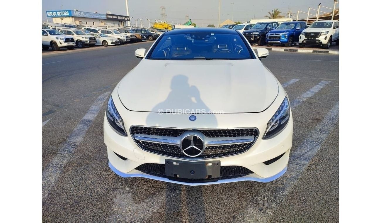 مرسيدس بنز S 550 كوبيه Mercedes-benz || s550- 4Matic || Coupe  || 2017 WHITE PETROL 85491	LHD AUTO	WDD2173851A009930