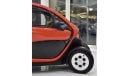 رينو تويزي EXCELLENT DEAL for our Renault Twizy ( 2019 Model ) in Orange Color Korean Specs