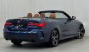 بي أم دبليو 430i M سبورت Pro 2021 BMW 430i M-Sport Convertible, June 2026 BMW Warranty + Service Pack, Very Low Kms,