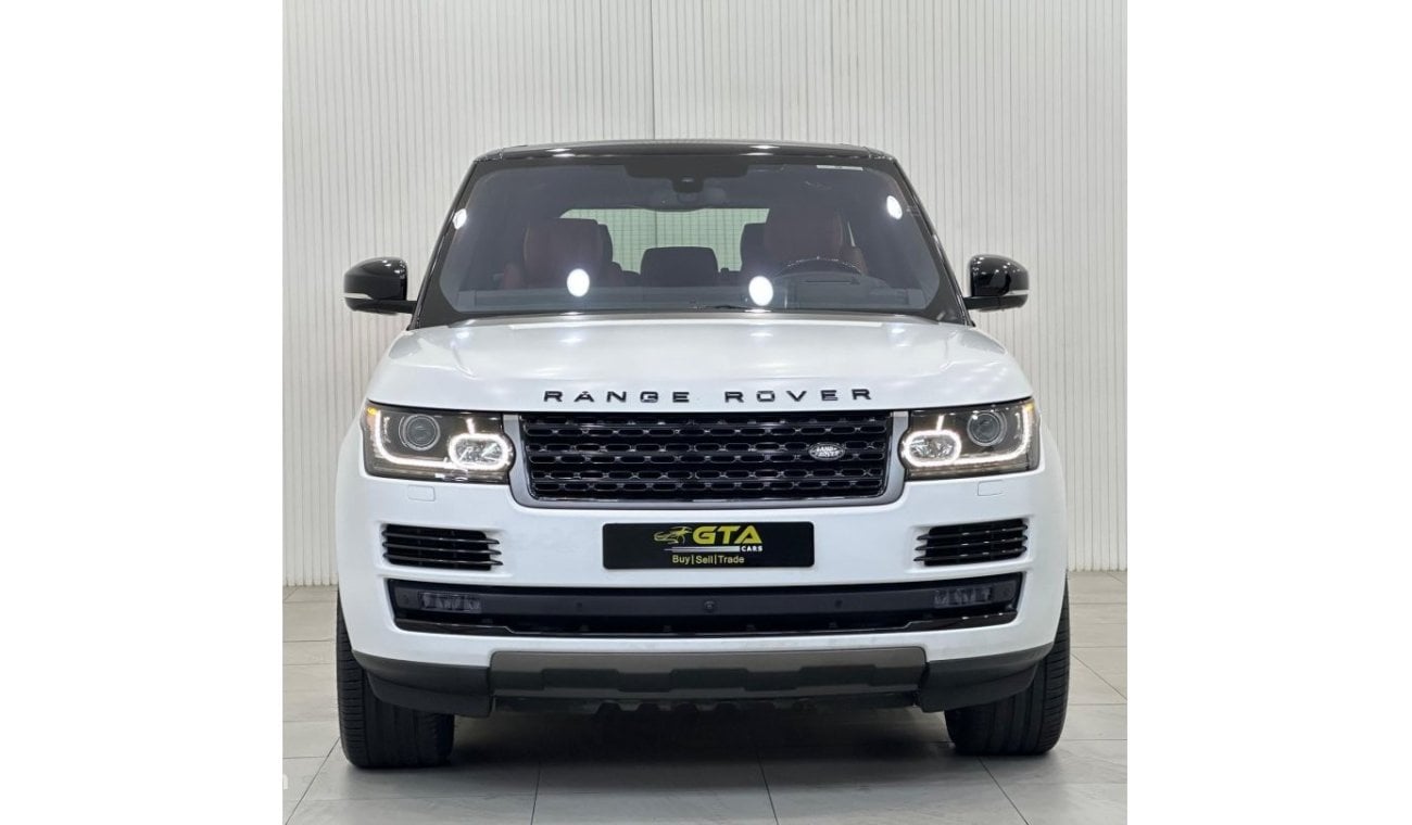 لاند روفر رانج روفر فوج إس إي سوبرتشارج 2016 Range Rover Vogue SE Supercharged, 2025 Warranty, 2027 GTA Service Pack, Fully Loaded, GCC