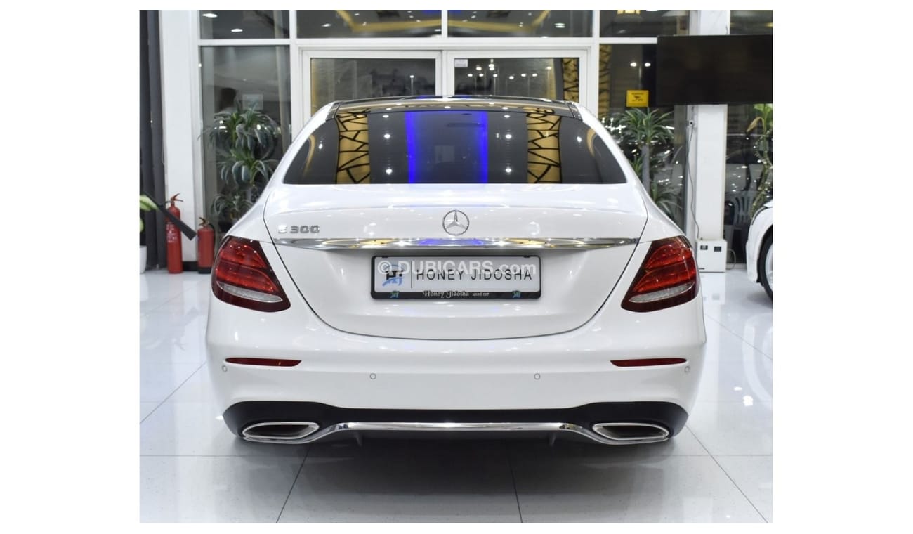 Mercedes-Benz E300 EXCELLENT DEAL for our Mercedes Benz E300 ( 2018 Model ) in White Color GCC Specs