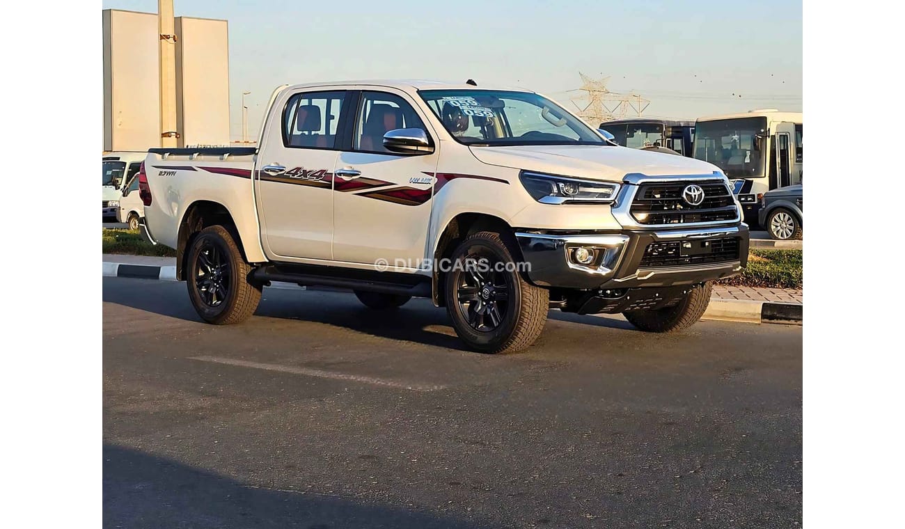 تويوتا هيلوكس SR5 / WIDE BODY /  2.7L V4 PETROL / PUSH START / 4WD / FULL OPTION (CODE # 68074)