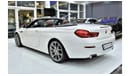 BMW 650i EXCELLENT DEAL for our BMW 650i CONVERTIBLE ( 2011 Model ) in White Color GCC Specs