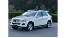 Mercedes-Benz ML 350 MODEL 2009 GCC CAR PERFECT CONDITION INSIDE  AND OUTSIDE FULL OPTION SUN ROOF LEATHER SEATS